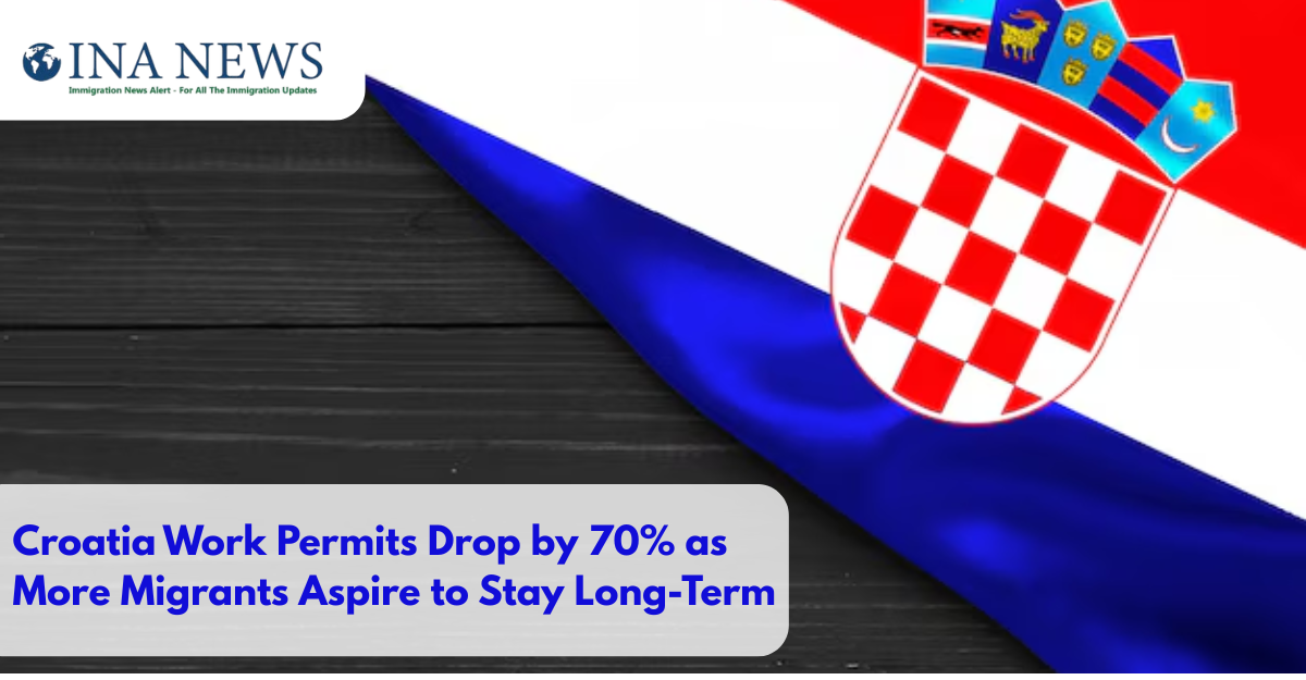 Croatia Work Permits Drop by 70% as More Migrants Aspire to Stay Long-Term